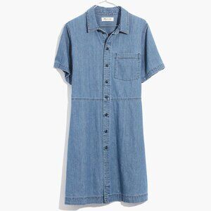 GUC Madewell Denim Waisted Shirtdress, Sz XS